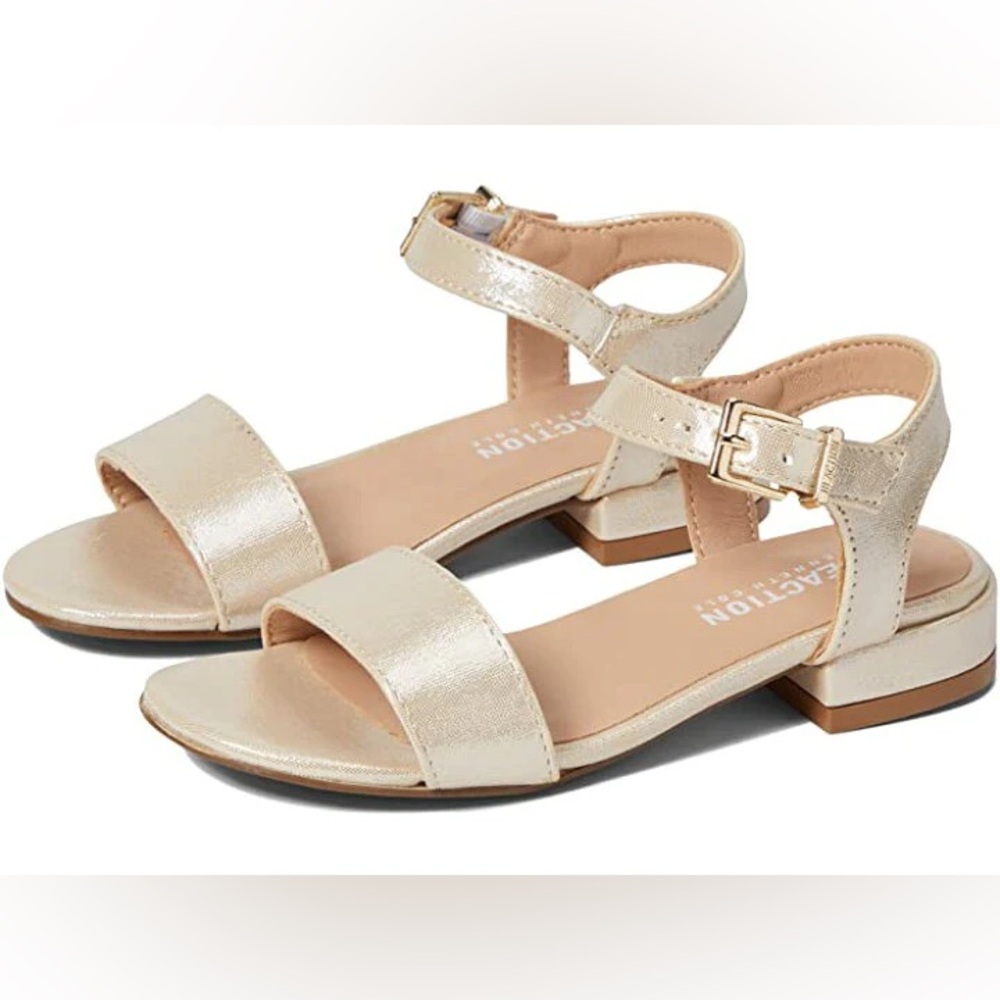 Kenneth Cole Reaction Metallic Girls Sandals